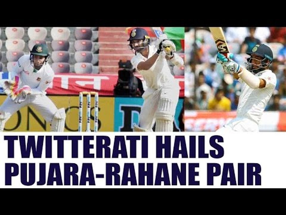 India Vs Australia: Twitterati hails Pujara - Ajinkya Rahane pair | Oneindia News
