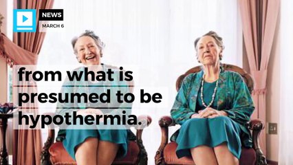 97-year-old twins perish in cold after fall outside