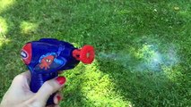 Burbujas Fabricante de Máquinas de Diversión de la Familia de la Pistola de Agua Luchar Juguetes para los niños Fuera de la hora de Juego de Ryan Juguetes