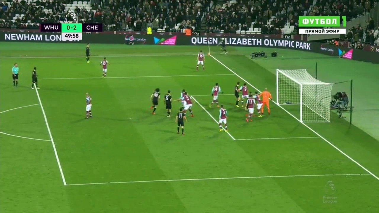 Diego Costa Goal HD West Ham 0-2 Chelsea 06.03.2017 HD