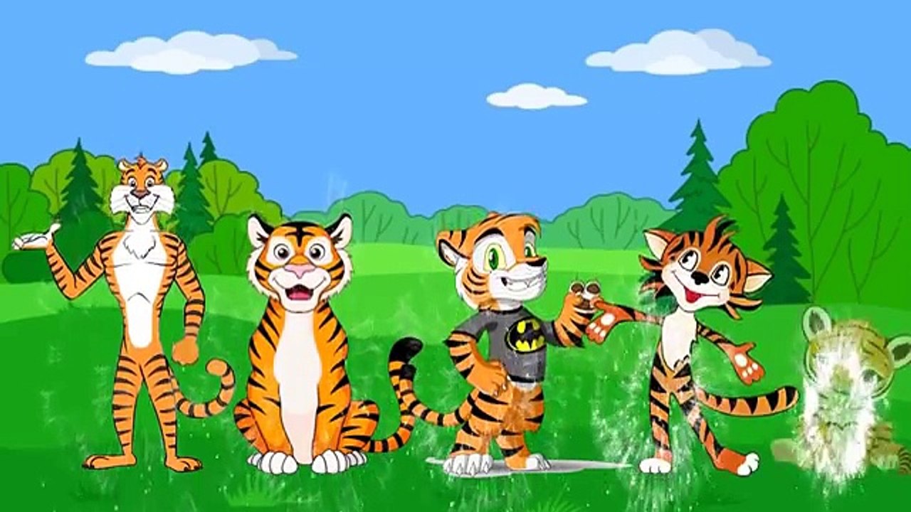 Domestic Animals Finger Family Rhymes Collections Cow | Cartoon 3D Rhymes For Children