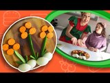 فوزي موزي وتوتي | DIY مع توتي | وردات برتقالية | Orange Flowers