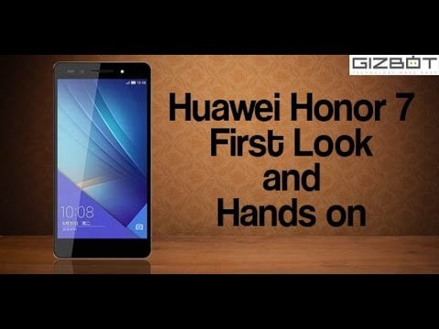 Huawei Honor 7 First Look and Hands on