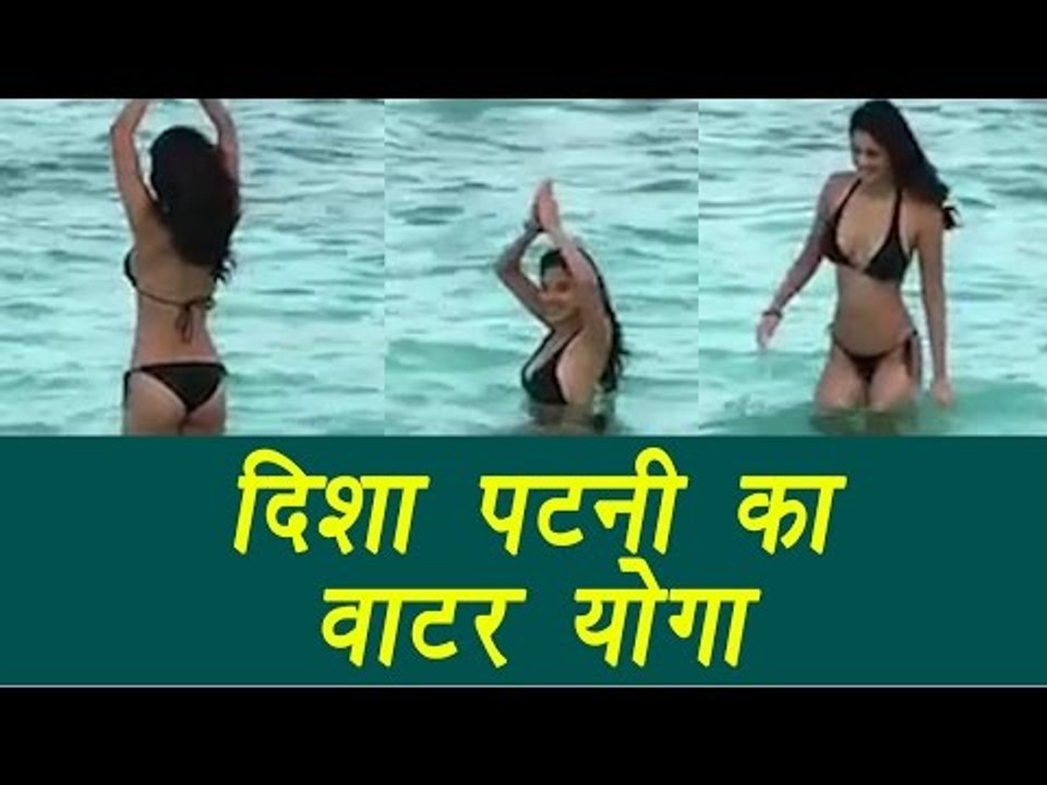 Water Yoga video shared by MS Dhoni actress Disha Patani; Watch Video | Boldsky