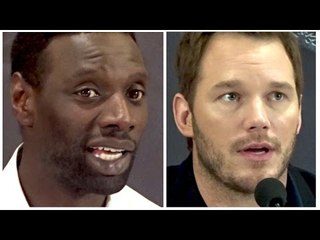 Chris Pratt et Omar Sy parlent de JURASSIC PARK