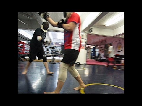 Alistair vs Edgardo - Single Stick Sparring - February 19 - 2010