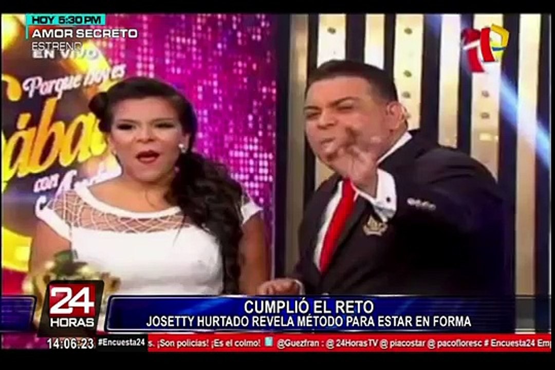 Josetty Hurtado revela su método para estar en forma