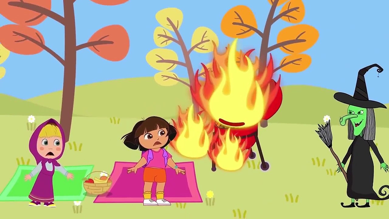 Masha And Dora vs Venom Paw Patrol Funny Story 55 Finger Family Nursery Rhymes