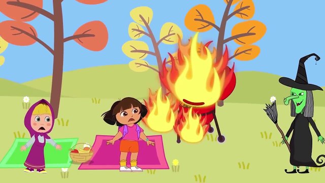 Masha And Dora vs Venom Paw Patrol Funny Story 55 Finger Family Nursery Rhymes