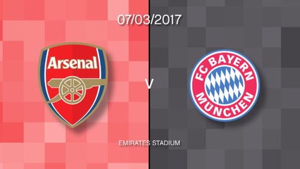 Arsenal v Bayern Munich in words and numbers