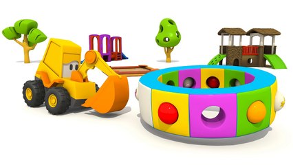 Excavator Max - SEA CREATURES! - 'Magic Roundabout' Cartoons-fTl_wikMeqI