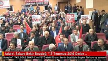 Adalet Bakanı Bekir Bozdağ: 