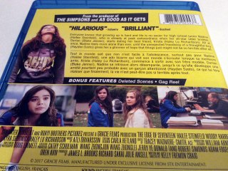 Critique Blu-ray The Edge of Seventeen (17 ans, sérieusement?)