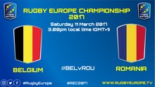 BELGIUM / ROMANIA - RUGBY EUROPE CHAMPIONSHIP 2017