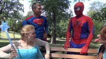 Spiderman, Elsa - Toys Unboxing | SuperHeros in New York | SuperHeros from Emi TV Lyrics