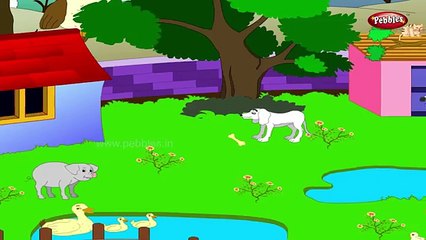 Bow-Wow says the Dog - Nursery Rhyme with Karaoke