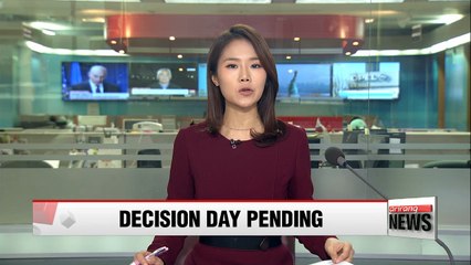 Korea's Constitutional Court expected to announce date for verdict on Tuesday