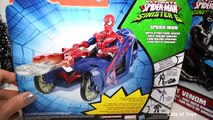 Marvel Ultimate Spider-Man Spiderman Sinister With Streetside Racer Agent Venom And Green