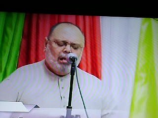 SYED ASLAM MEHDI RECITING SALAM ALMAHDI CENTER NY