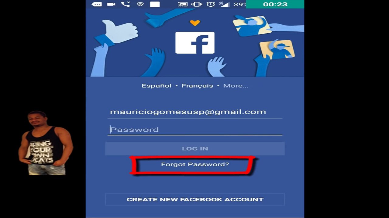 Recover Facebook account without email or phone to access verification code and login again