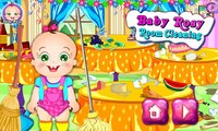 Baby Rosy Games - Baby Rosy Room Cleaning - Game Video For Little Kids Children