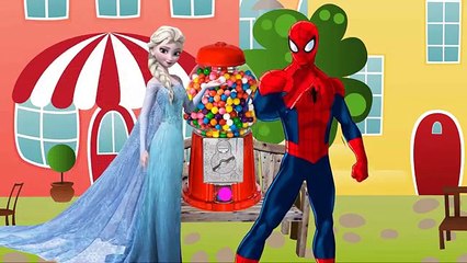 Frozen Anna vs Batmans Wedding Ring New Episodes! Frozen Elsa Spiderman vs Maleficent Fin