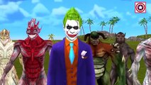 Dinosaur Head Spiderman Hulk Funny Joker Pranks | Spider man 3D Animation Short Movies