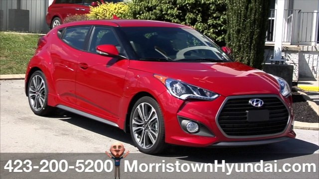 2016 Hyundai Veloster Turbo ECO Knoxville - 18 Inch Alloy Wheels & Front Fog Lights in stock at Morristown Hyundai