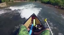 Epic Dog Fail | Leap Out of Canoe