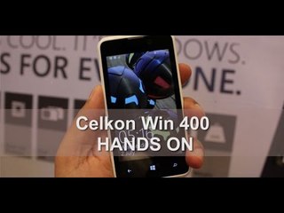 Celkon Win 400 HANDS ON
