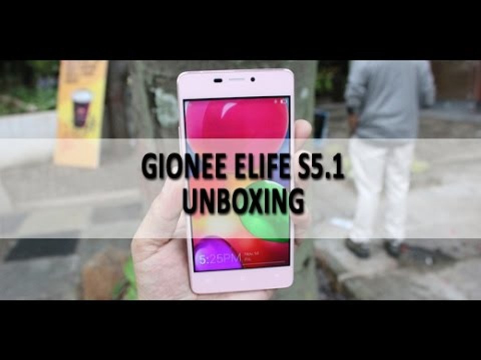 Gionee ELife S5.1 UNBOXING
