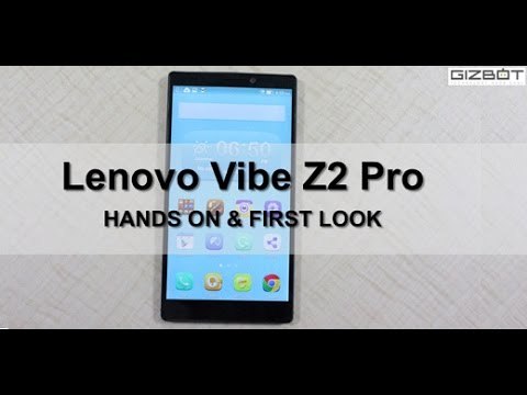 Lenovo Vibe Z2 Pro HANDS ON & FIRST LOOK