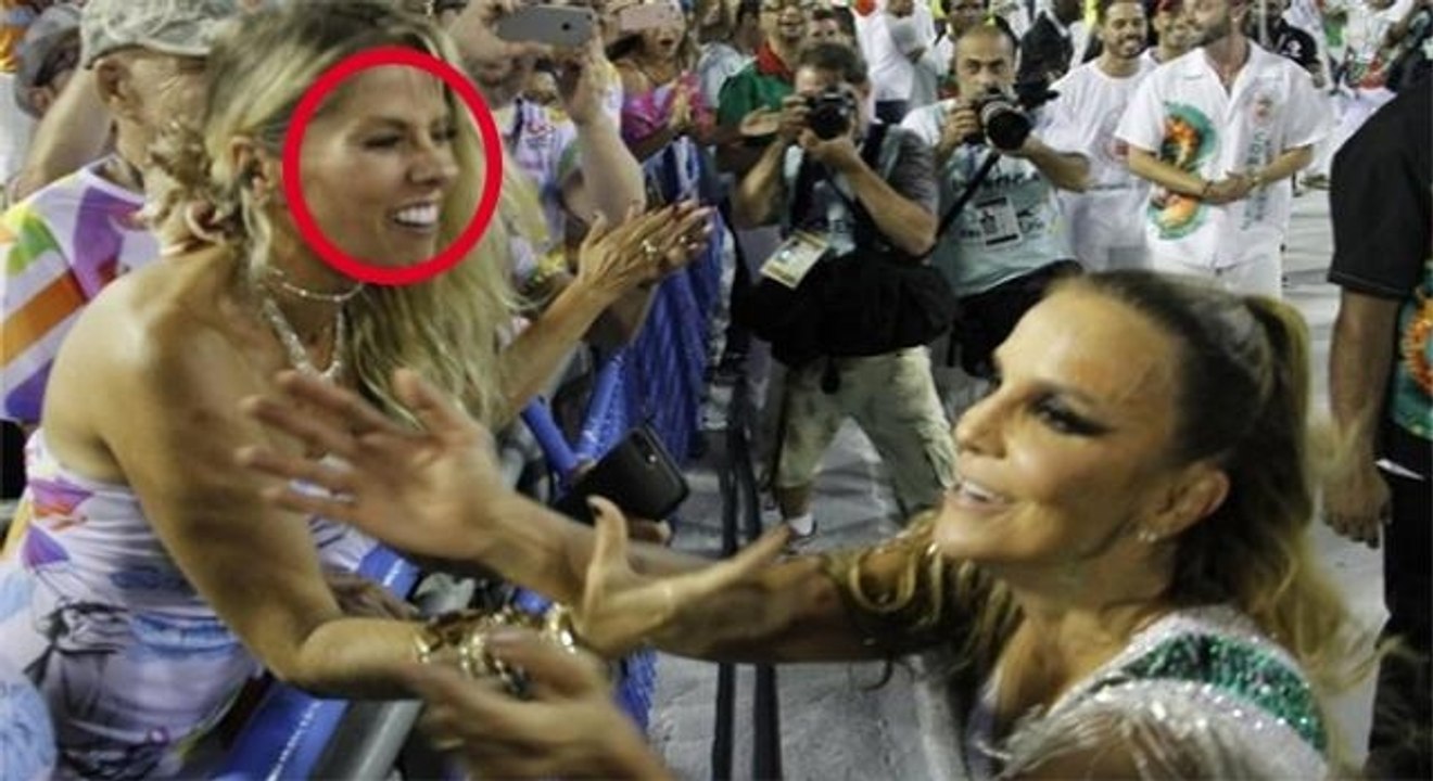 Ivete Sangalo ignora Adriane Galisteu durante desfile e o motivo é surpreendente