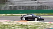 2016 Porsche Cayman GT4 Clubsport Testing on the Track!