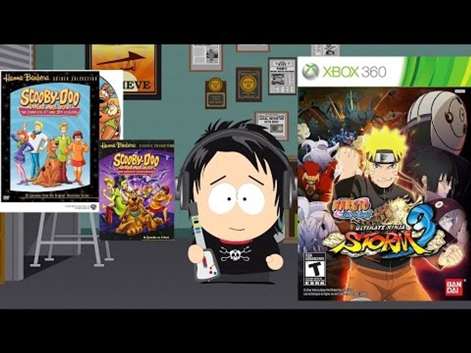Scooby Doo Where Are You? Seasons 1-3 & Naruto Shippuden: Ultimate Ninja Storm 3(Xbox360)Unboxings!
