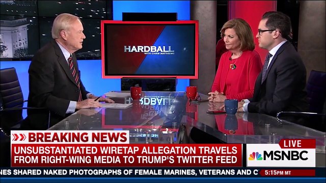 Wow – Chris Matthews MOCKS Mark Levin over wiretapping accusation