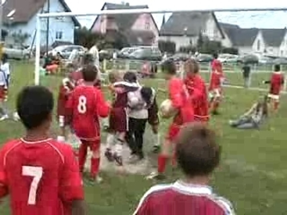 Arret penalty poussin