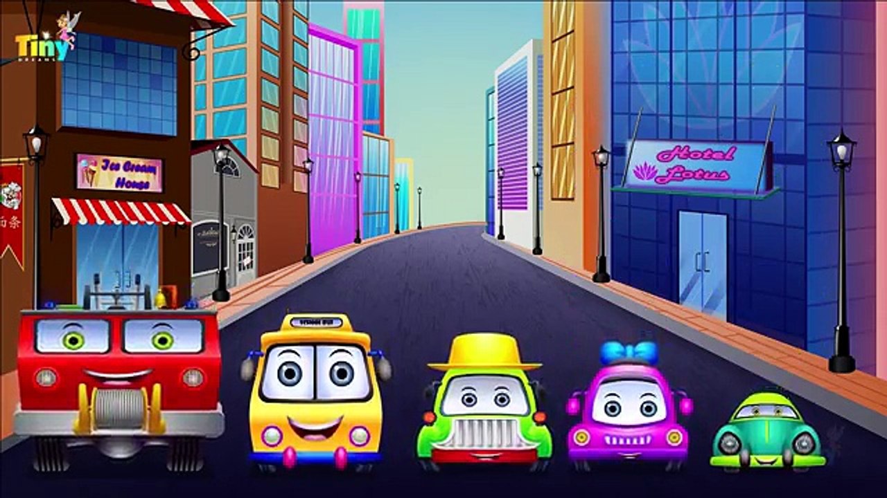 Car Finger Family Song For Kids | Popular Cars for Children | Nursery Rhymes