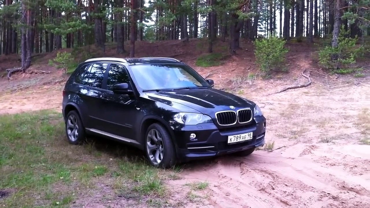 BMW X5 E70 offroad in the sand (БМВ Х5 на �