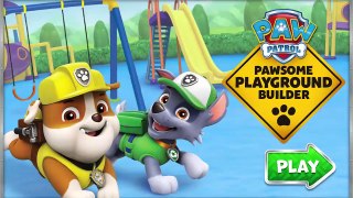 PAW Patrol - Pawsome Playground Builder - Game for Kids in English - Nickjr Games