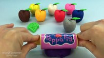 Aprender los Colores con Play Doh Manzanas con el Tema de la Playa Moldes Creativas y Divertidas para los Niños