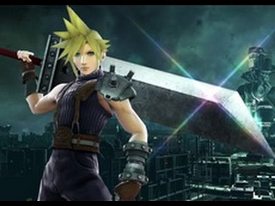 SUPER SMASH BROS WII U - Trailer de Cloud de FF7