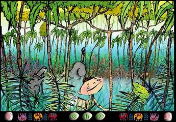 Fairy tale THE JUNGLE BOOK (Mowgli)