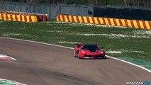 Ferrari FXX K PURE Sound @ Fiorano Circuit! Accelera