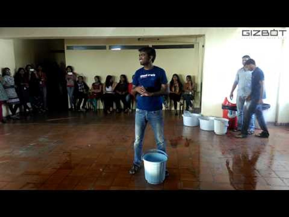GizBot Steps Up to the ALS #IceBucketChallenge...
