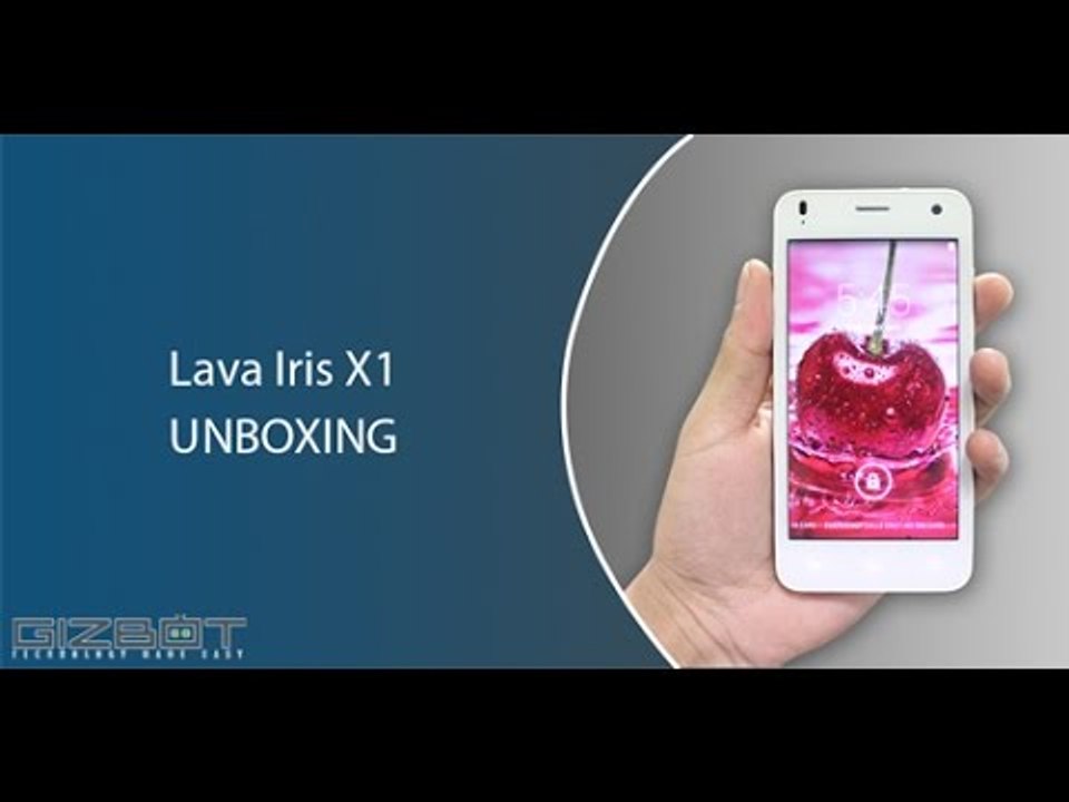 Lava Iris X1 UNBOXING