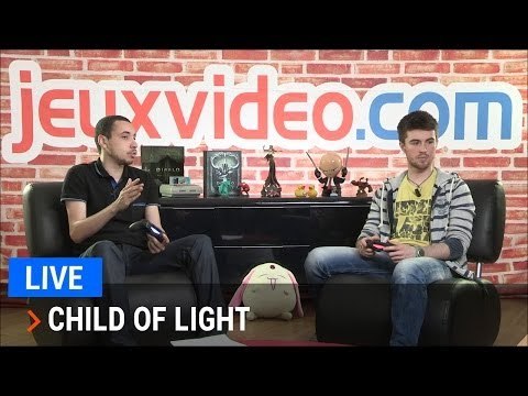 1h de jeu sur Child of Light - Rediffusion Live
