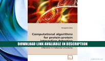 PDF [FREE] Download Computational algorithms for protein-protein interaction detection: Rule