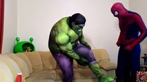 Frozen Elsa vs JOKER POO AND FART PRANK w/ Spiderman & hulk Maleficent Thor SuperHero Movi