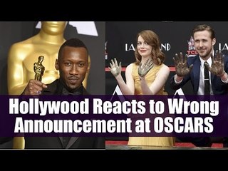Oscars 2017: Celebrities react to Best Picture award announcement Goof Up| Filmibeatq